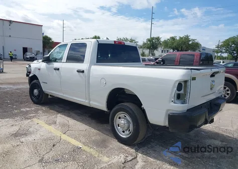 2022 Ram 2500 Tradesman 4X4 6'4 Box из США, поврежденный, VIN 3C6UR5CJ9NG202399